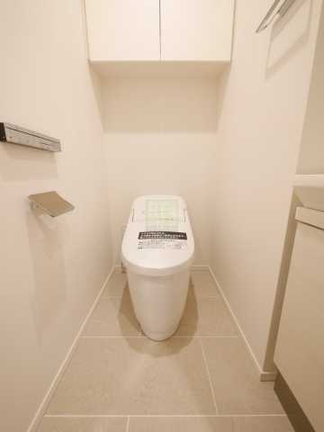 トイレ　ザ・パークハビオ早稲田 同間取り写真