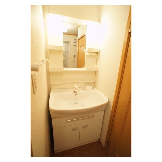 洗面設備　洗面スペース確保