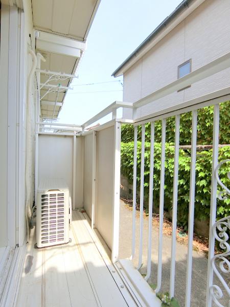 バルコニー　写真は別のお部屋のイメージです。現状優先。