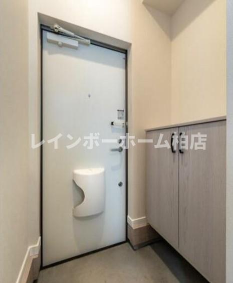 玄関　ゆったりとした玄関です