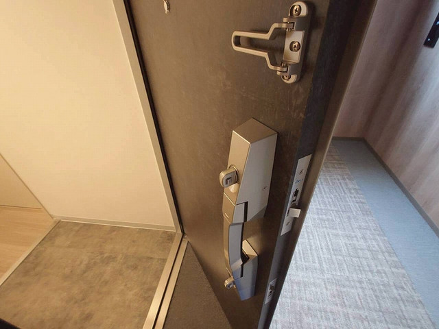 セキュリティ　顔認証で解錠