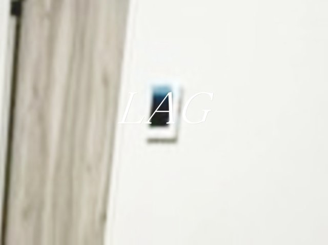 セキュリティ　モニター付きインターフォンです。