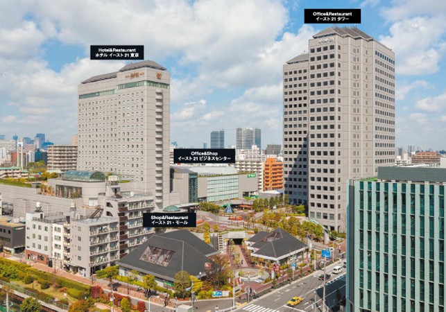 ショッピングセンター　東京イースト２１（ショッピングセンター）まで657m