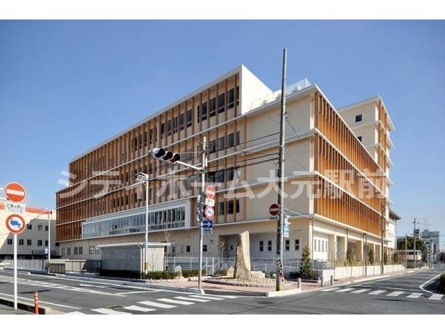 中学校　岡山市立　岡山後楽館中学校（中学校）まで691m