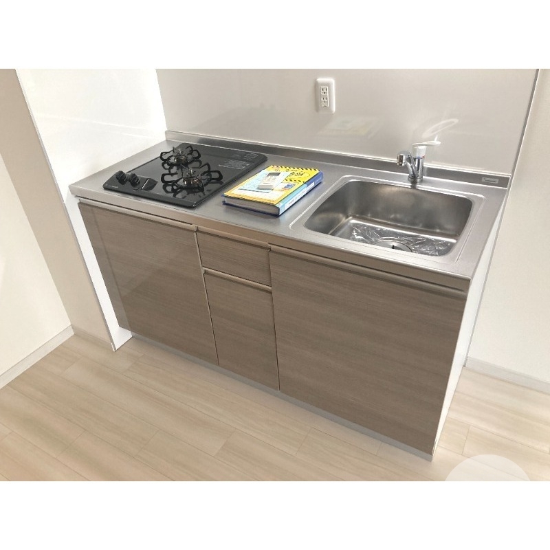 キッチン　２口コンロのシステムキッチン♪