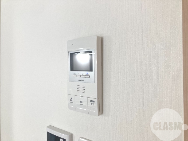 セキュリティ　来訪者が確認できるモニターホン♪