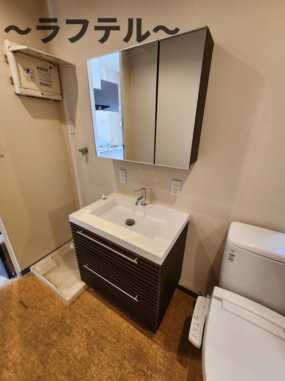 洗面設備　別部屋イメージ写真