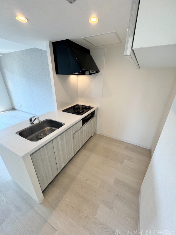 キッチン　３０７号室の写真です。