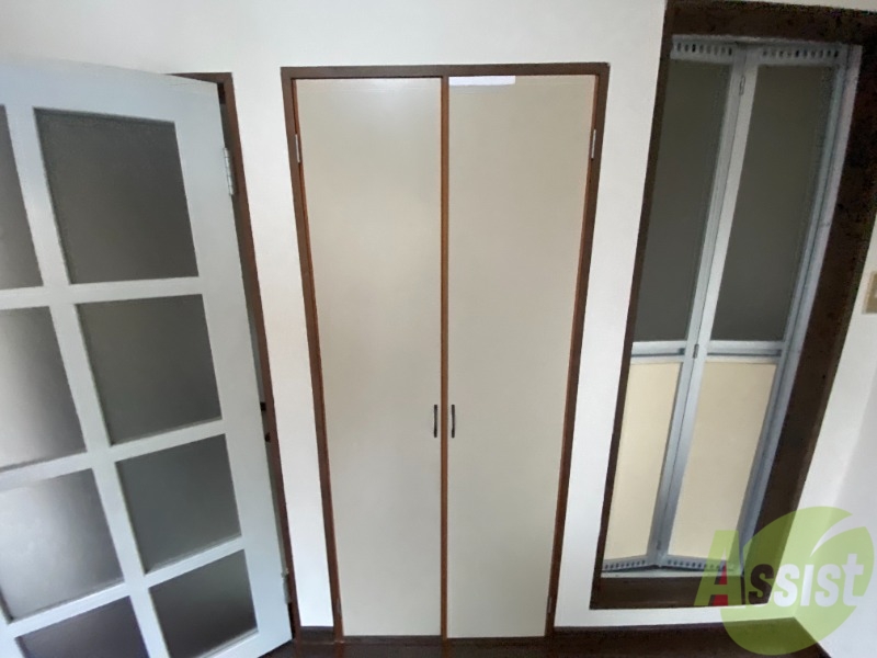 収納　収納スペースがあるのでお部屋を広く使えます。