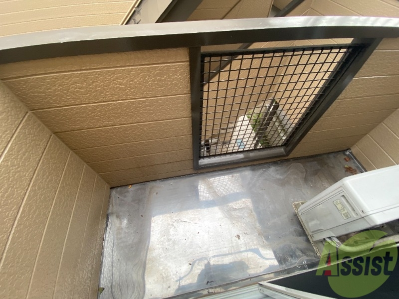 バルコニー　バルコニー付きなので晴れた日は洗濯物が干せます。