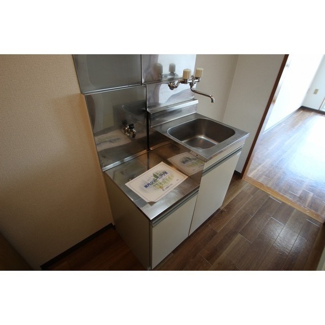 キッチン　ガスコンロ設置可