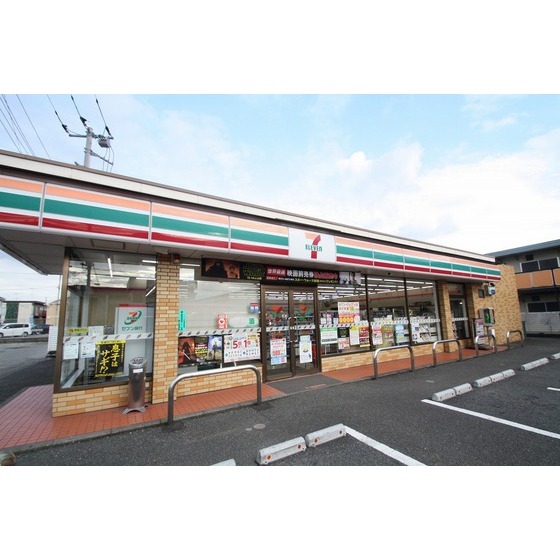 コンビニ　セブンイレブン厚木下荻野店（コンビニ）まで500m