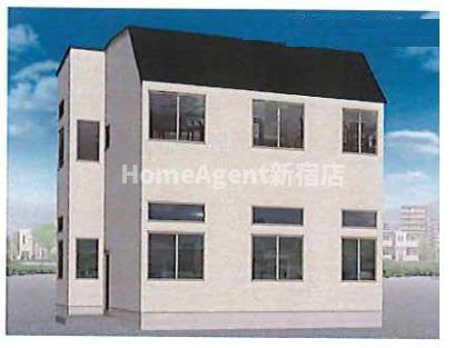 建物外観　外観パース