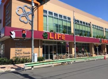 スーパー　（株）ライフコーポレーション菊川店（スーパー）まで487m