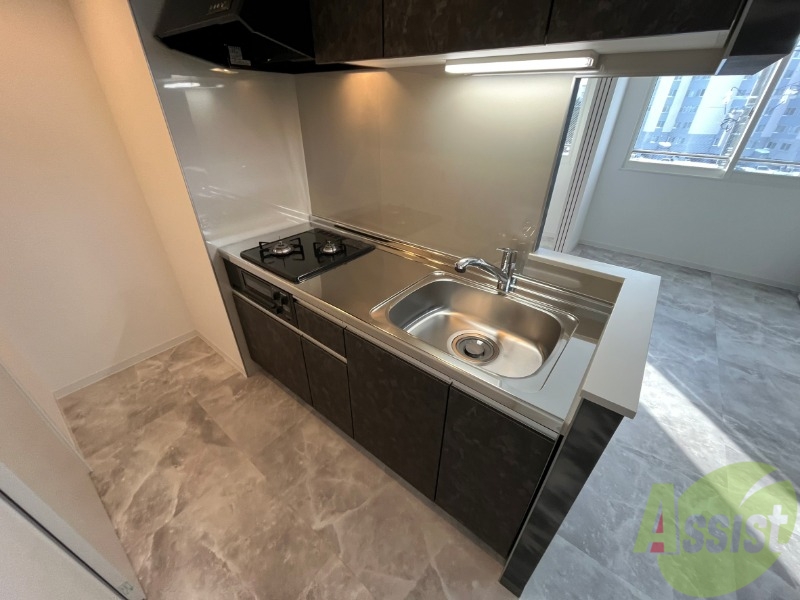 キッチン　キッチンです。一人暮らしなら十分な大きさですね。