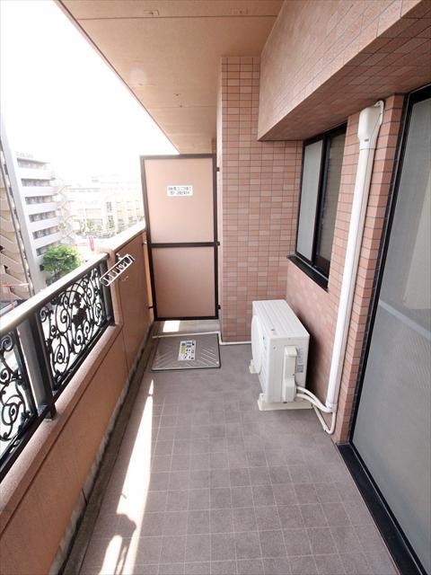 バルコニー　松山市千舟町　パークハイツ千舟　ベランダ