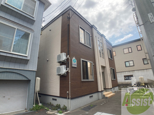 建物外観　札幌市北区新琴似六条「ウインズ麻生２」