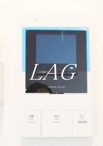 セキュリティ　モニター付きインターフォンです。