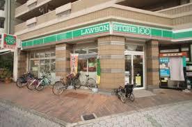 コンビニ　ローソンストア100 LS平野背戸口店（コンビニ）まで203m