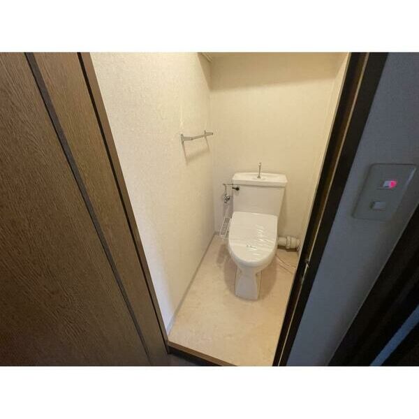 トイレ　同物件、別号室の写真です。