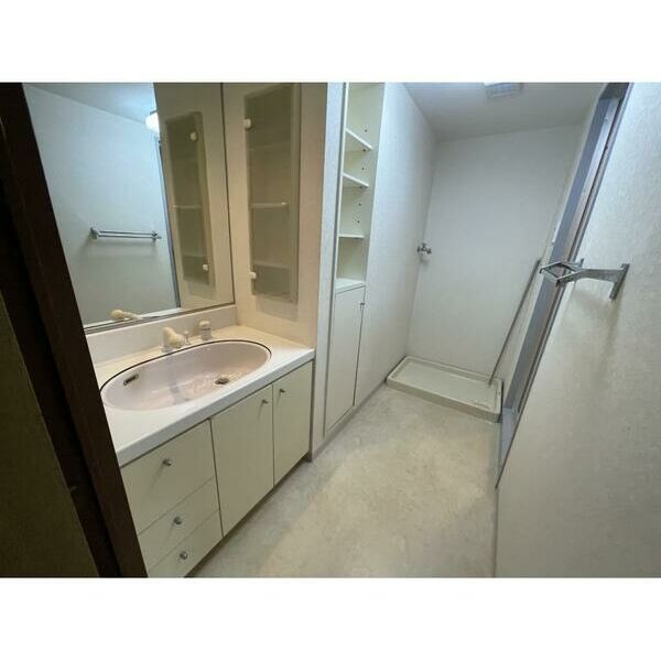 洗面設備　同物件、別号室の写真です。