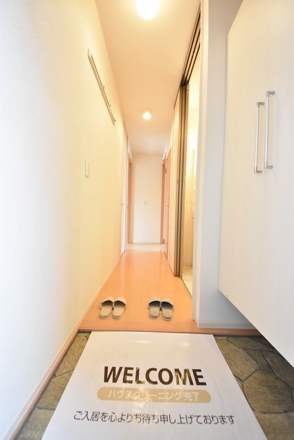 玄関　明るい玄関です