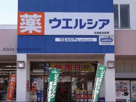 ドラックストア　ウエルシア古河三杉店（ドラッグストア）まで494m