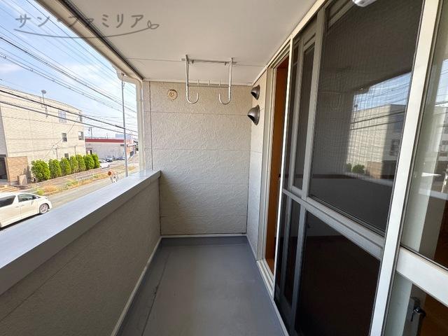 バルコニー　同一物件別部屋写真