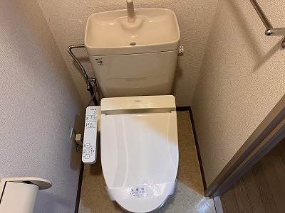 トイレ　清潔感のあるトイレです