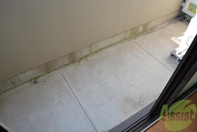 バルコニー　風通しの良いバルコニーです。