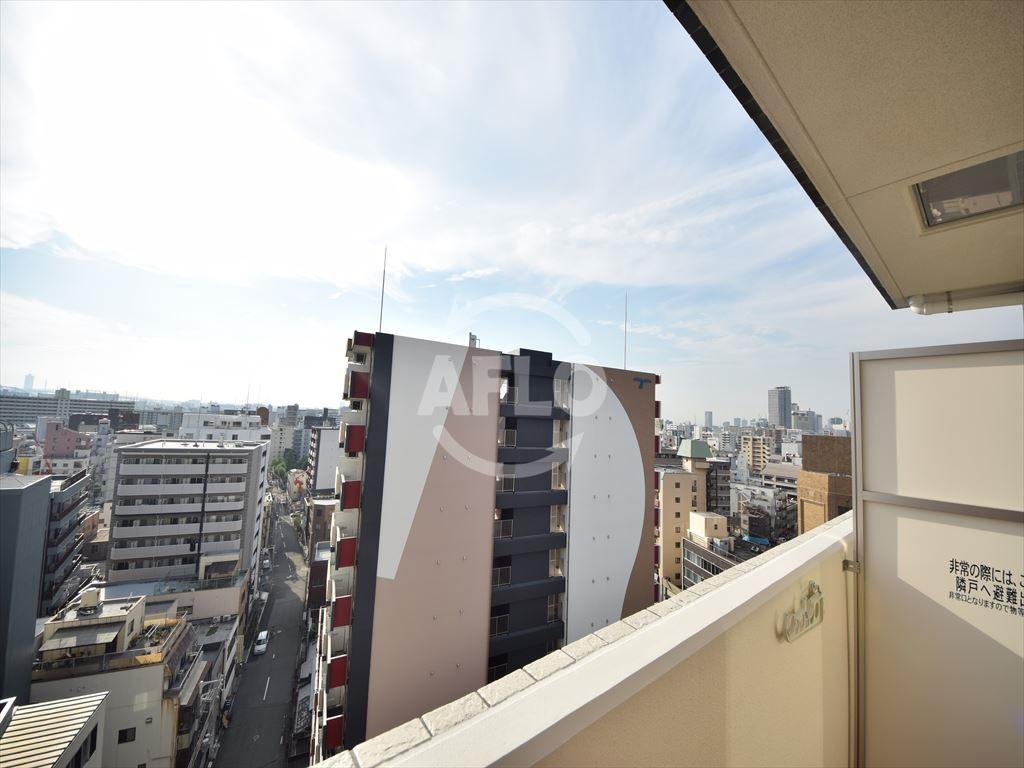 眺望　レオンコンフォート難波南　眺望　上層階部分