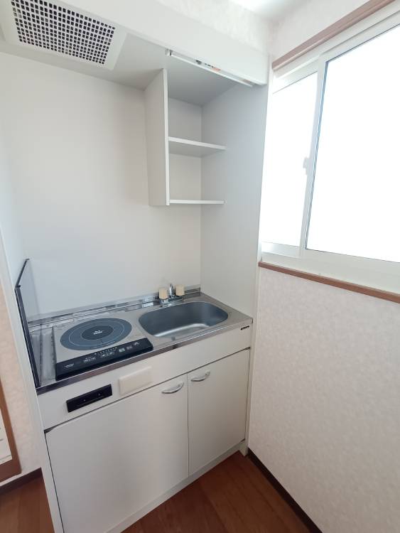 キッチン　IHクッキングヒーター付きミニキッチン