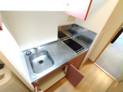 キッチン　シングルレバー設置