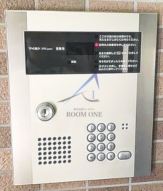 セキュリティ　オートロックです。