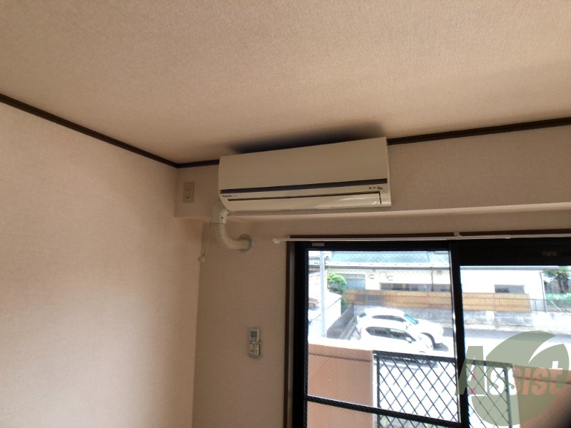 その他設備　エアコンが設置されているので、入居日から利用できます。