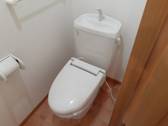 トイレ　ゆったりとした空間のトイレです