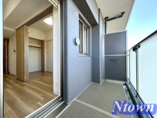 バルコニー　バルコニー付きです