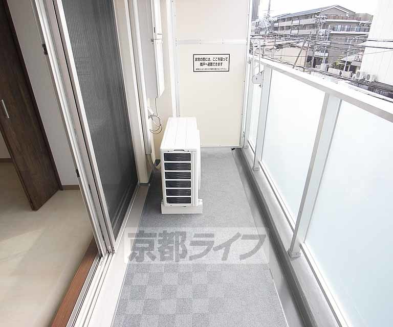 バルコニー　広いバルコニーです。