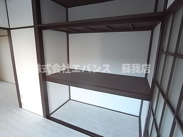 収納　十分な収納スペースがあります