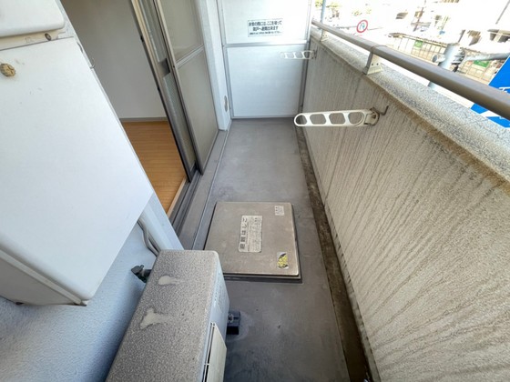 バルコニー　※他号室の写真です。