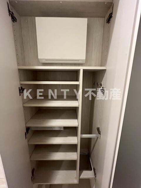 収納　収納のためのスペースです