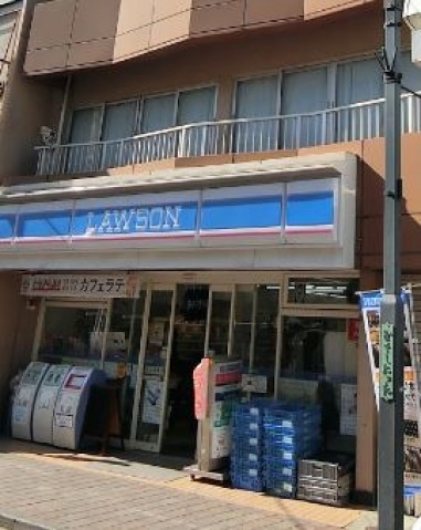 コンビニ　ローソン武蔵新田駅前店（コンビニ）まで245m