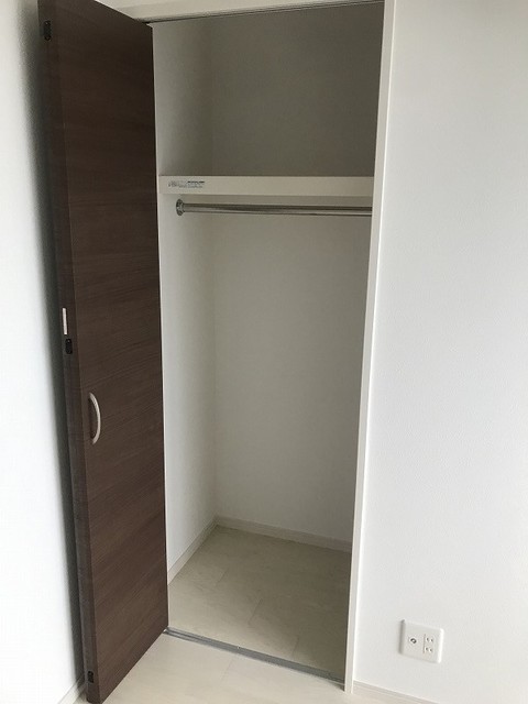 収納　同型のモデルルームになります。