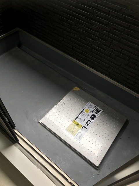 バルコニー　同型のモデルルームになります。