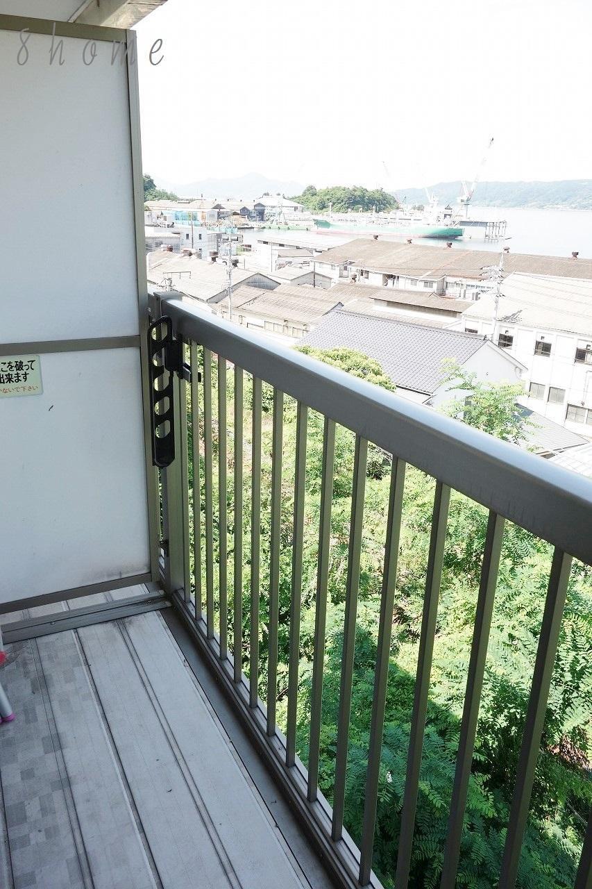 バルコニー　風通しの良いバルコニー♪