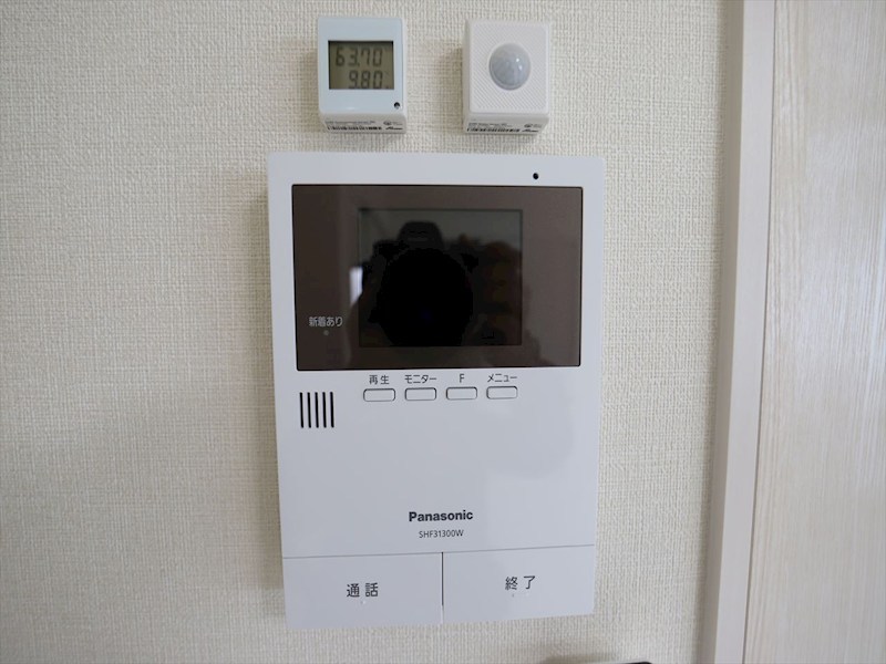 セキュリティ　ＴＶモニター付インターホン　同仕様写真