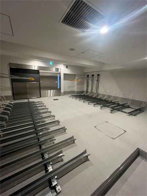 駐車場　駐輪場です。