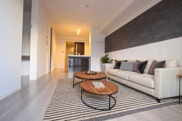 居室・リビング　ＣＧで家具等を配置したもので家具等は含まれません。