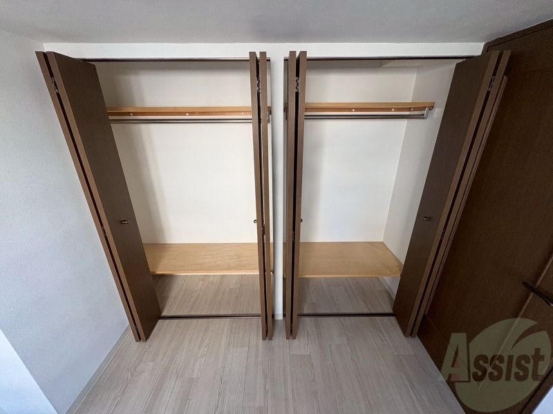 収納　収納もバッチリあるのでお部屋が片付きますよ！