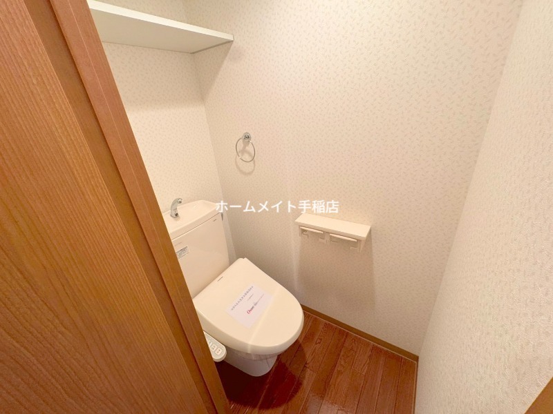 トイレ　ウォシュレット付きで快適な環境です♪